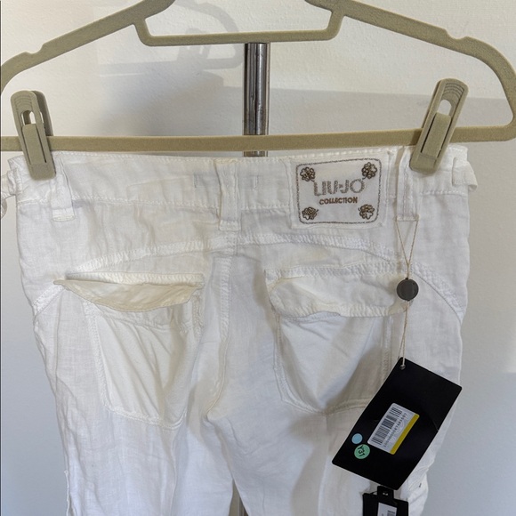 Woen cargo pants, white size 26 packets Lou.jo - Picture 9 of 16